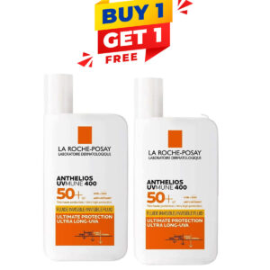 La Roche-Posay Anthelios UVMune 400 Invisible SPF50+ Sunscreen 50ml - Buy 1 Get 1 Free | Special Offer
