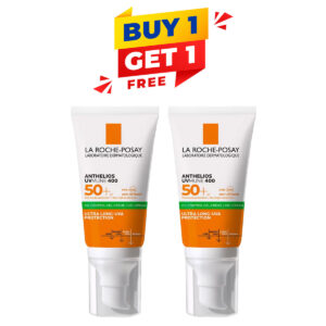 La Roche-Posay Anthelios UVMune 400 SPF 50+ Oil Control Gel Cream 50ml - Buy 1 Get 1 Free | Special Offer
