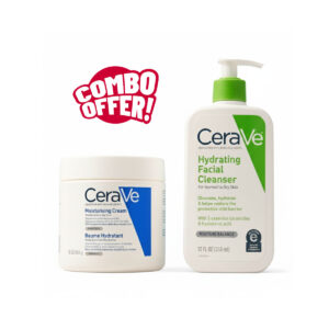 Super Combo Offer : CeraVe Hydrating Facial Cleanser 355 ml + CeraVe Moisturizing Cream 454 g