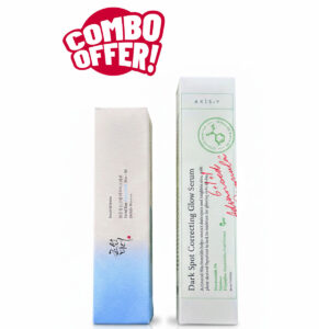 Super Combo Offer : Axis-Y Dark Spot Correcting Brighten & Moisturize Glow Facial Serum 50ml + Beauty of Joseon Aqua Fresh SPF50+ PA++++ Sunscreen 50ml