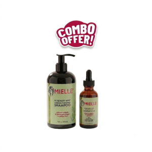 Super Combo Offer : Mielle Rosemary Mint Hair Strengthening Shampoo 355ml + Mielle Rosemary Mint Scalp & Hair Strengthening Oil 59ml