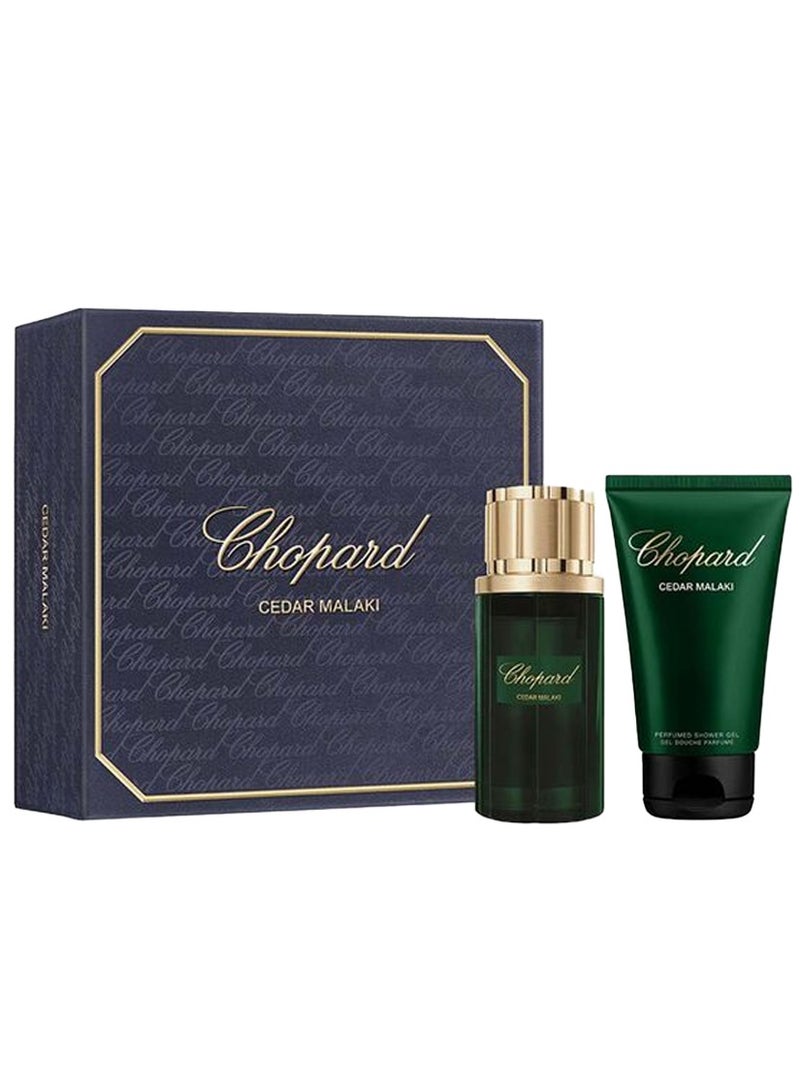 CHOPARD CEDAR MALAKI GIFT SET 80 ML